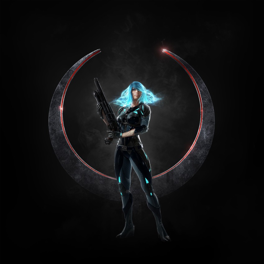 nyx (quake and 2 more) drawn by petur_arnorsson