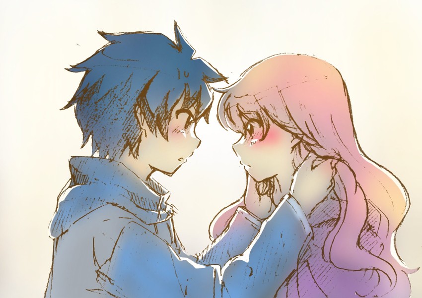 louise francoise le blanc de la valliere and hiraga saito (zero no tsukaima) drawn by yasai_(73bear)