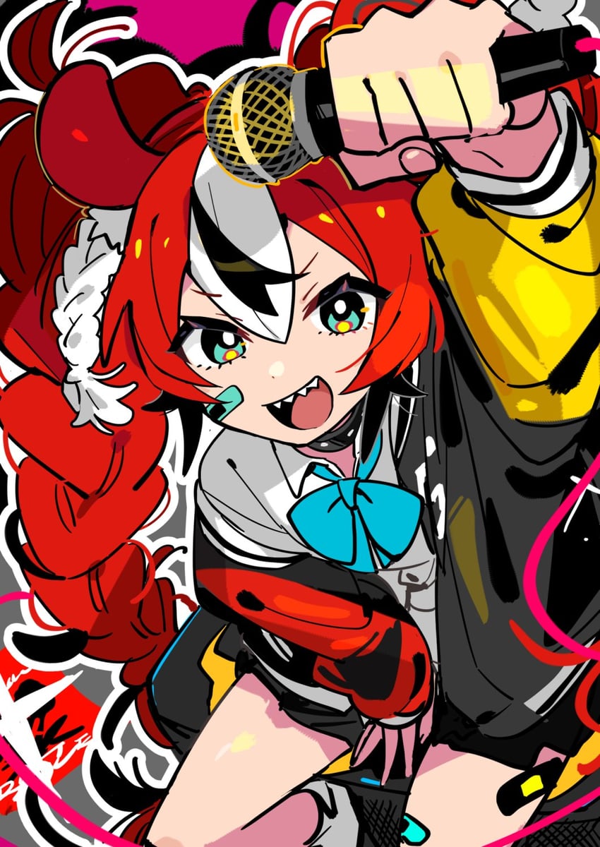 hakos baelz (hololive and 1 more) drawn by hassan_(sink916)
