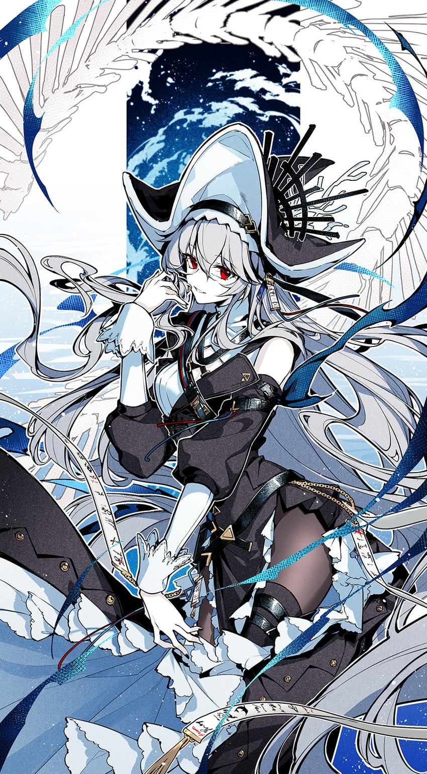 specter and specter the unchained (arknights) drawn by fy_fei_xiao_ya