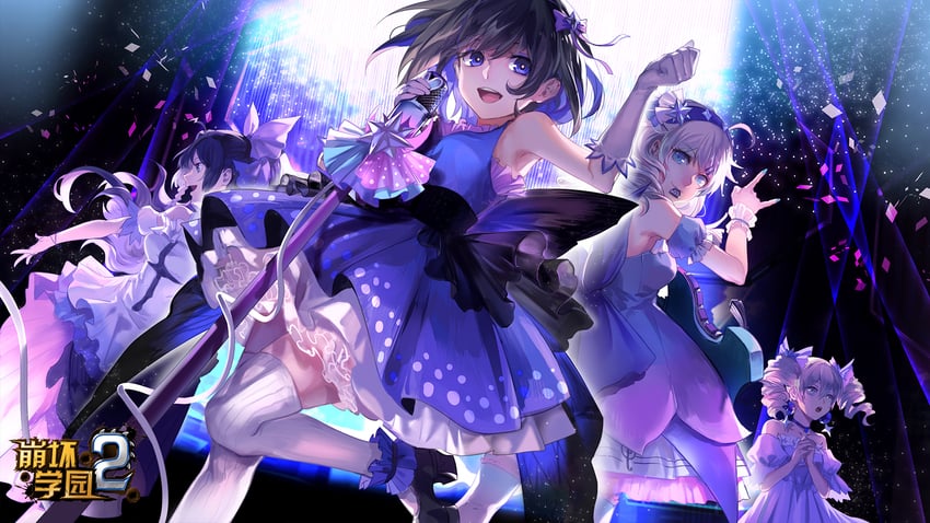 kiana kaslana, raiden mei, bronya zaychik, and seele vollerei (honkai and 1 more) drawn by rifsom
