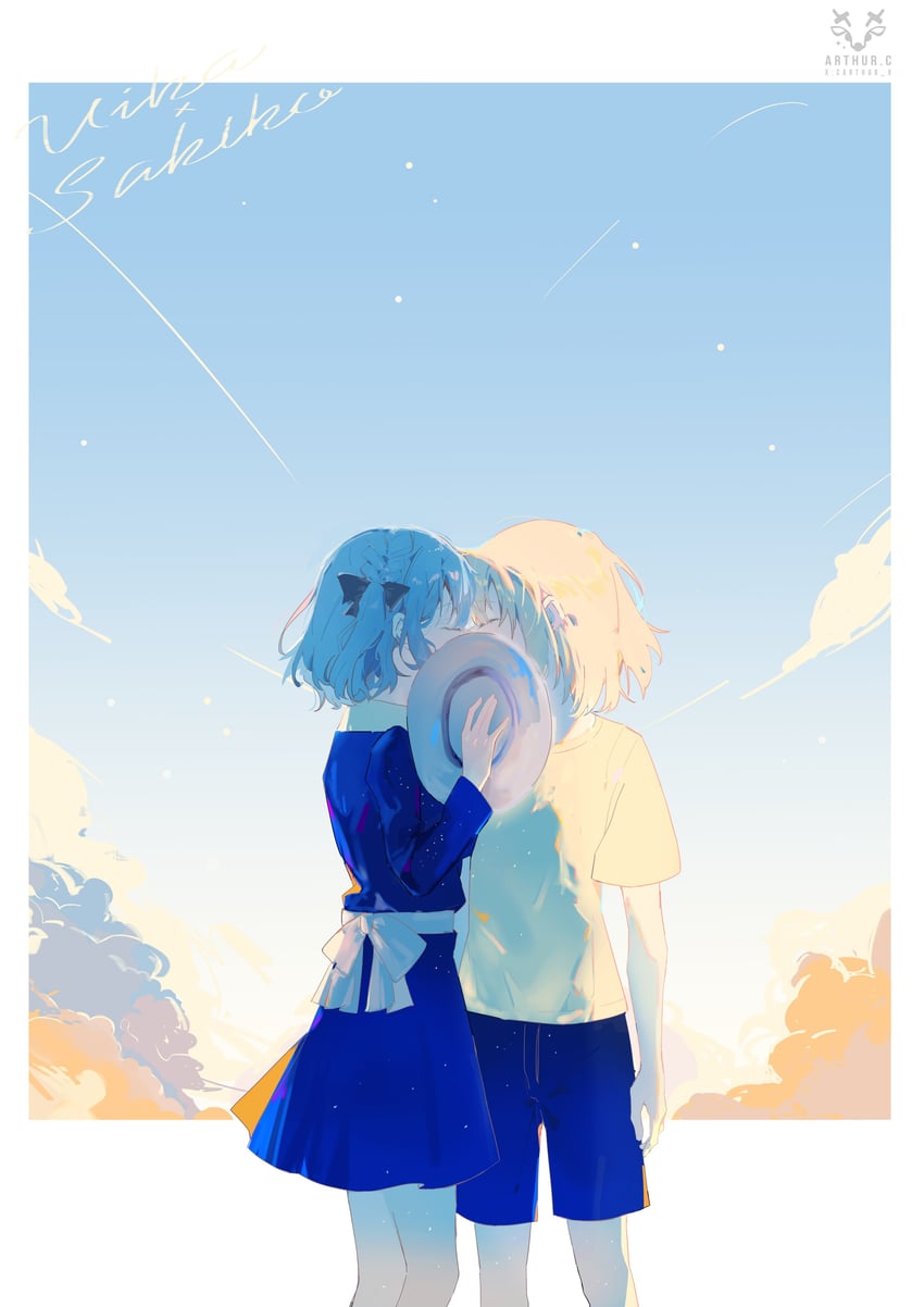 togawa sakiko and misumi uika (bang dream! and 1 more) drawn by arthur_c