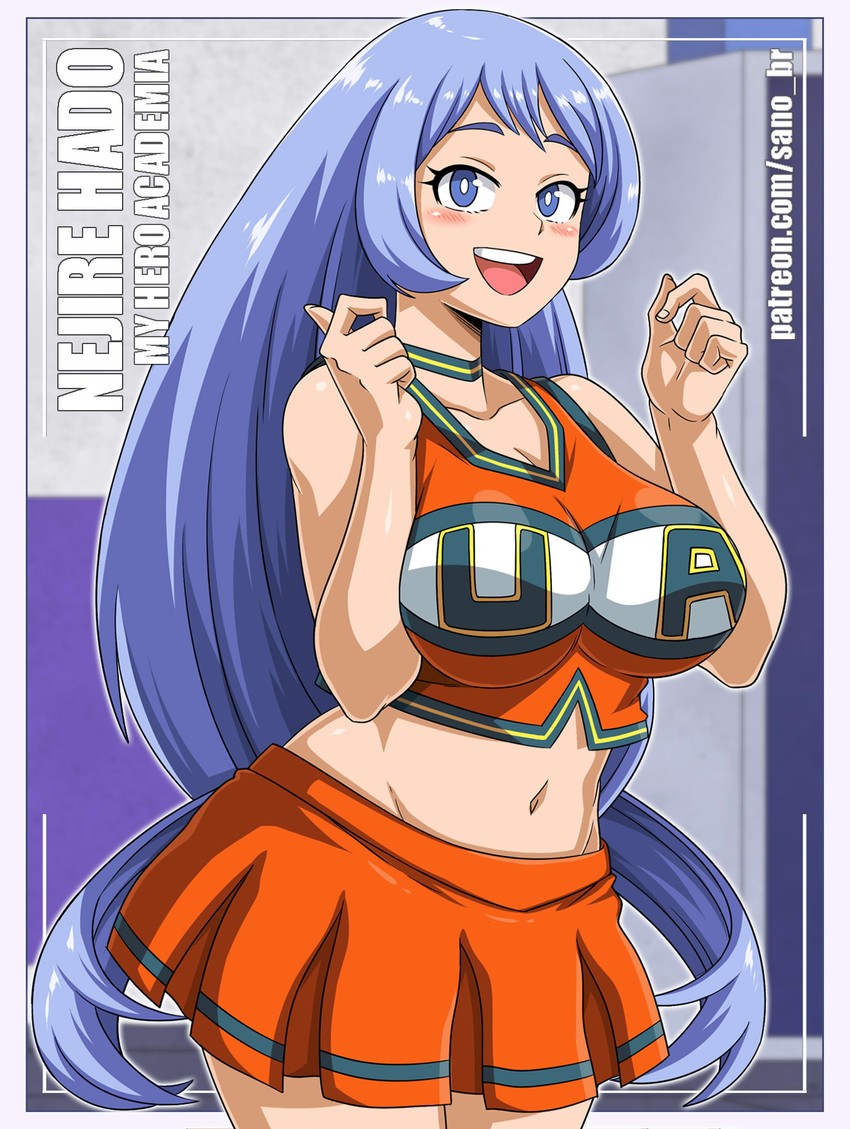 hado nejire (boku no hero academia) drawn by sano_br