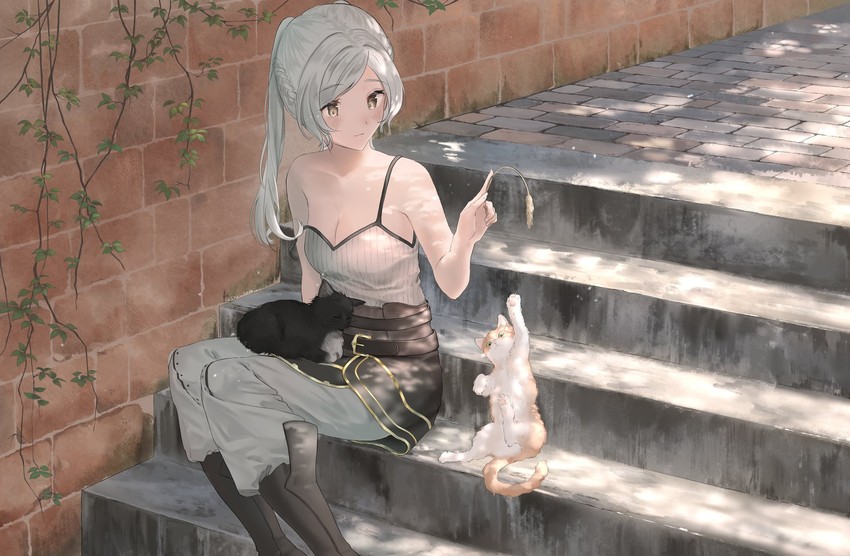 female robin (fire emblem and 1 more) drawn by niko_(aiai03012)