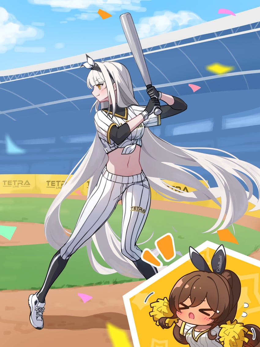 blanc and noir (goddess of victory: nikke) drawn by uz_(uzru0428)