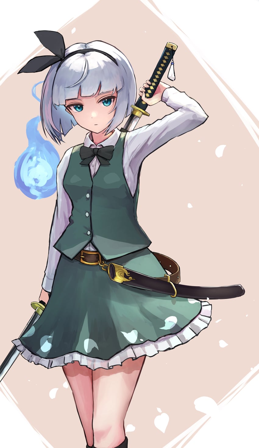 konpaku youmu (touhou) drawn by zoe_(z_o_e_7)
