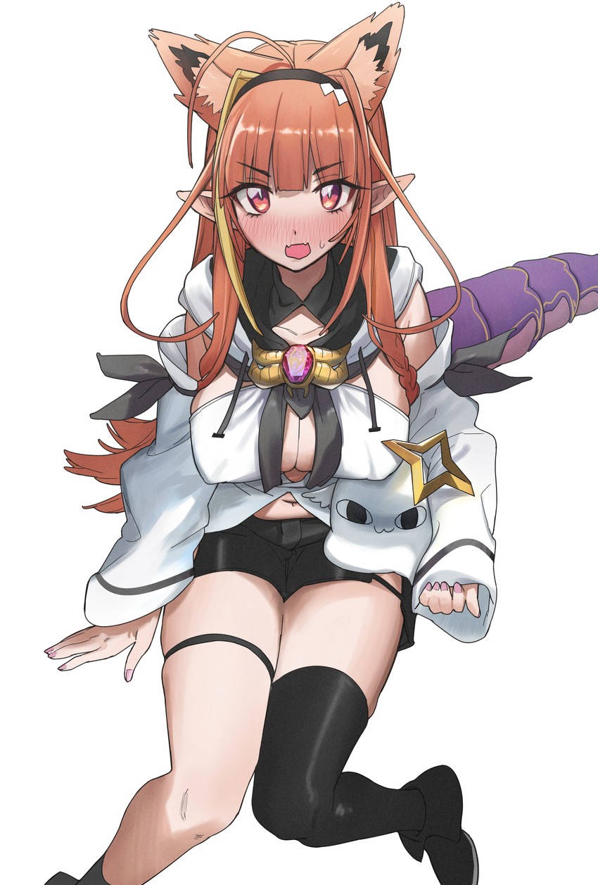 shirakami fubuki, kiryu coco, and miteiru (hololive) drawn by xiaoju_xiaojie
