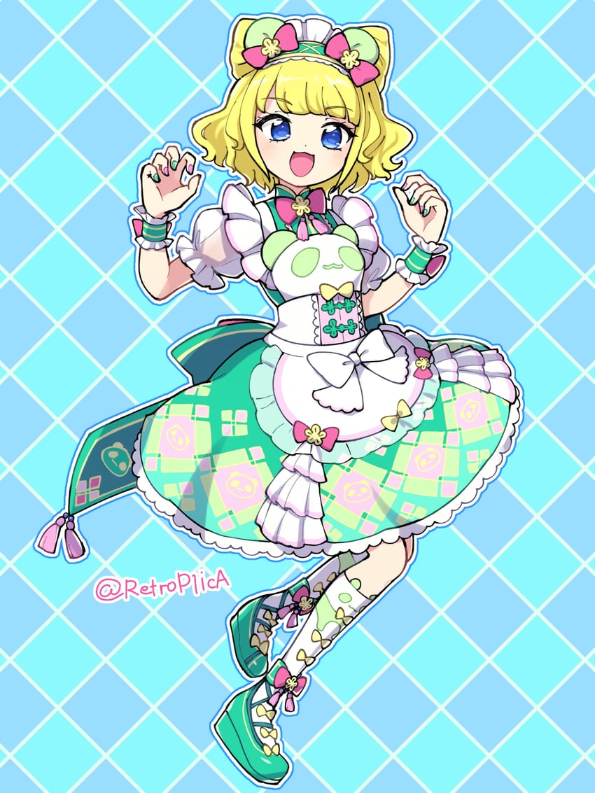 minami mirei (pretty series and 1 more) drawn by nana_(retroplica)