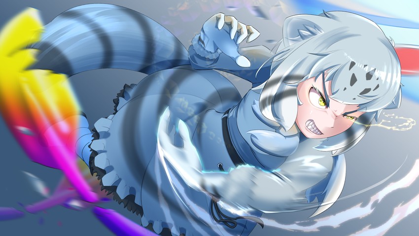 cellien and pallas's cat (kemono friends and 1 more) drawn by yongo_ichifu
