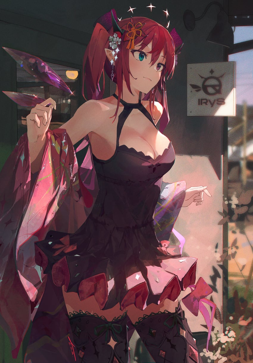 irys (hololive and 1 more) drawn by jushoro