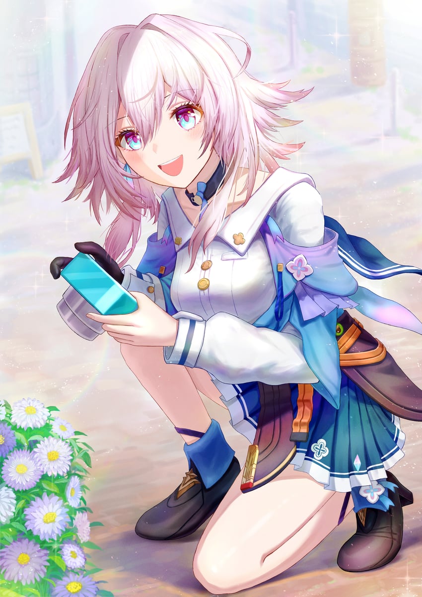 march 7th (honkai and 1 more) drawn by isome
