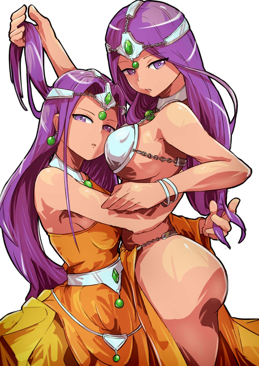 manya and minea (dragon quest and 1 more) drawn by taka_no_oo