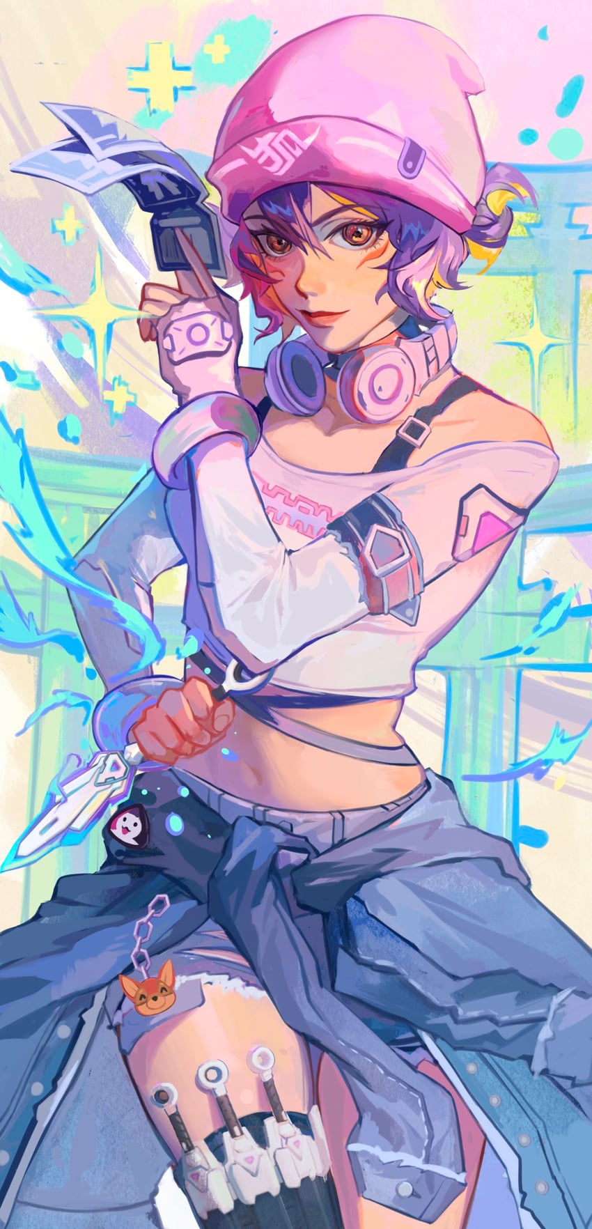 kiriko and kira-kira kiriko (overwatch and 1 more) drawn by westwheat