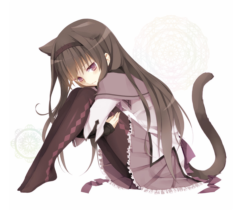 akemi homura (mahou shoujo madoka magica) drawn by akira_(ku0427)