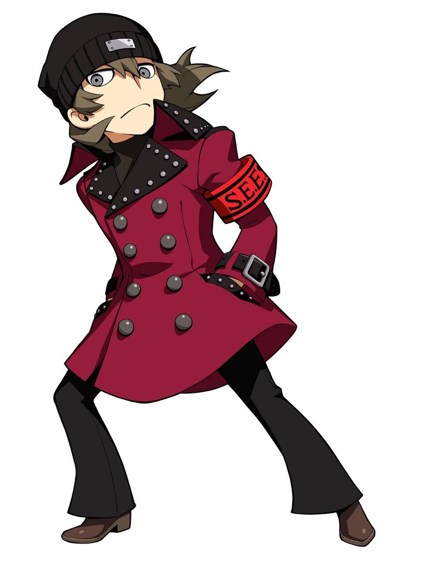 aragaki shinjirou (persona and 3 more) drawn by oribe_hanako