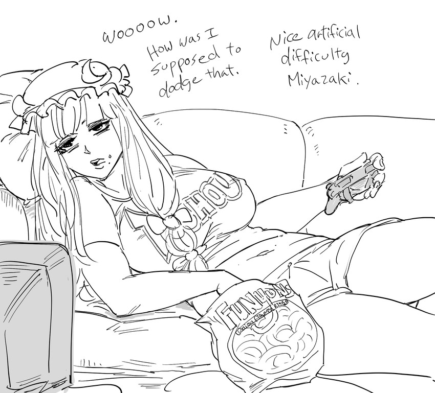 patchouli knowledge (touhou and 1 more) drawn by bb_(baalbuddy)