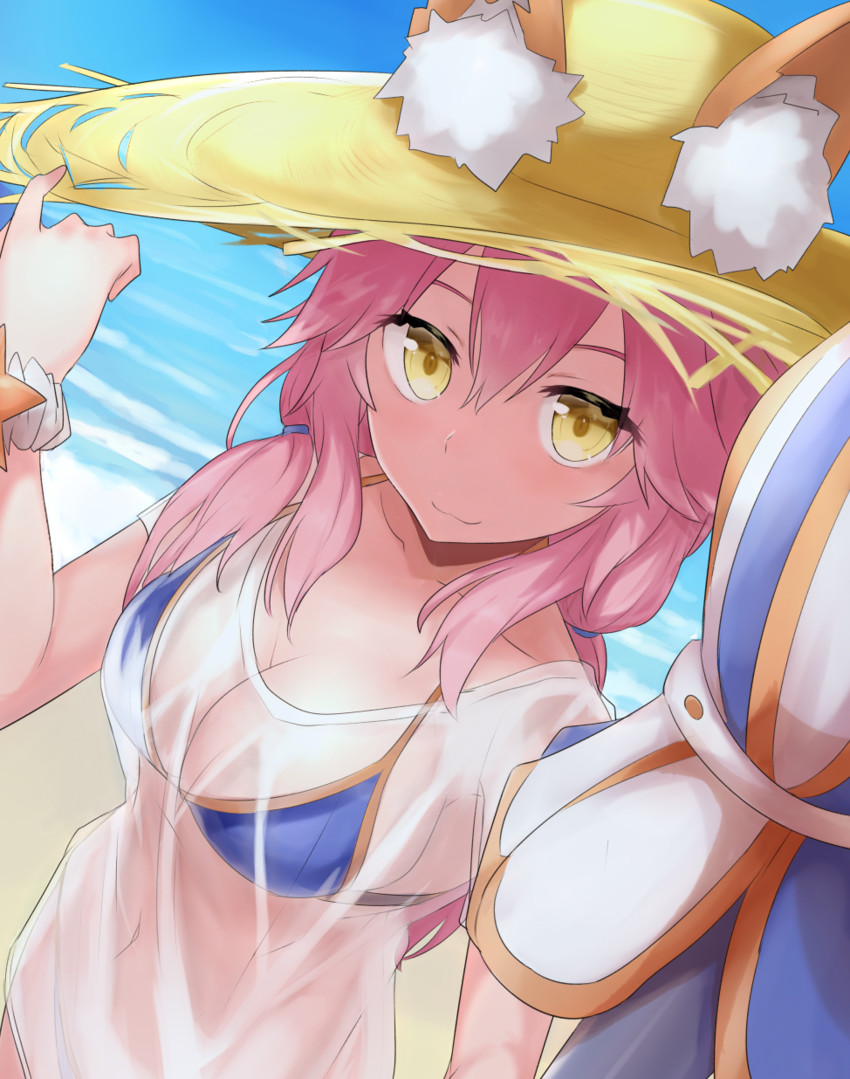 tamamo and tamamo no mae (fate and 1 more) drawn by ichijou_(kr_neru0)