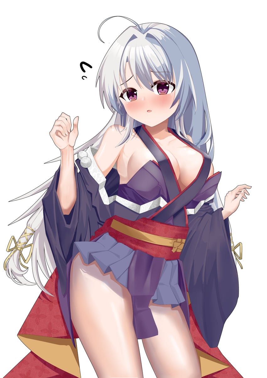 murasame and ayachi nene (senren banka and 2 more) drawn by mamiya_yuki