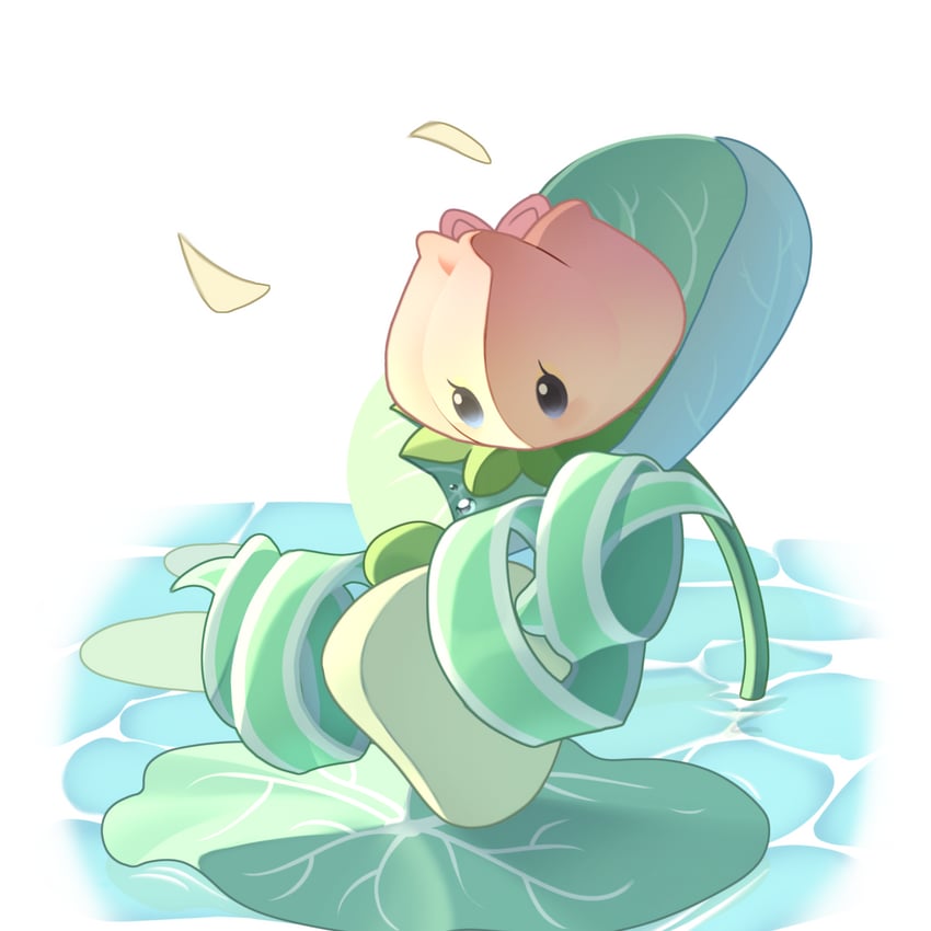power lily and princess spring grass (plants vs. zombies and 1 more) drawn by veghia