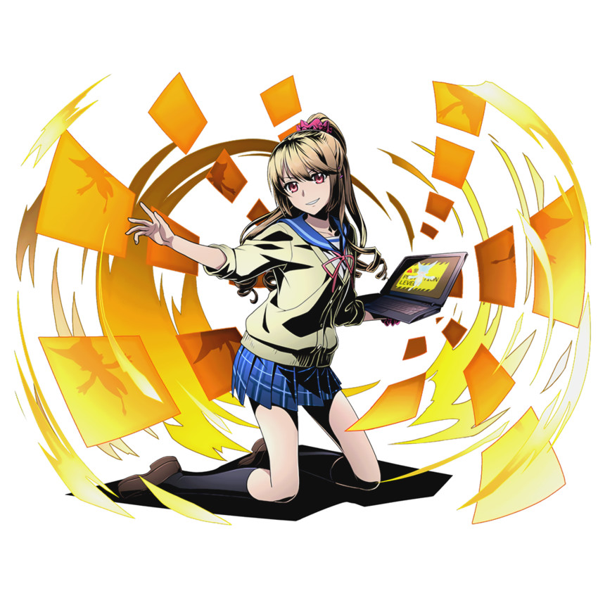 aiba asagi (strike the blood and 1 more) drawn by ucmm