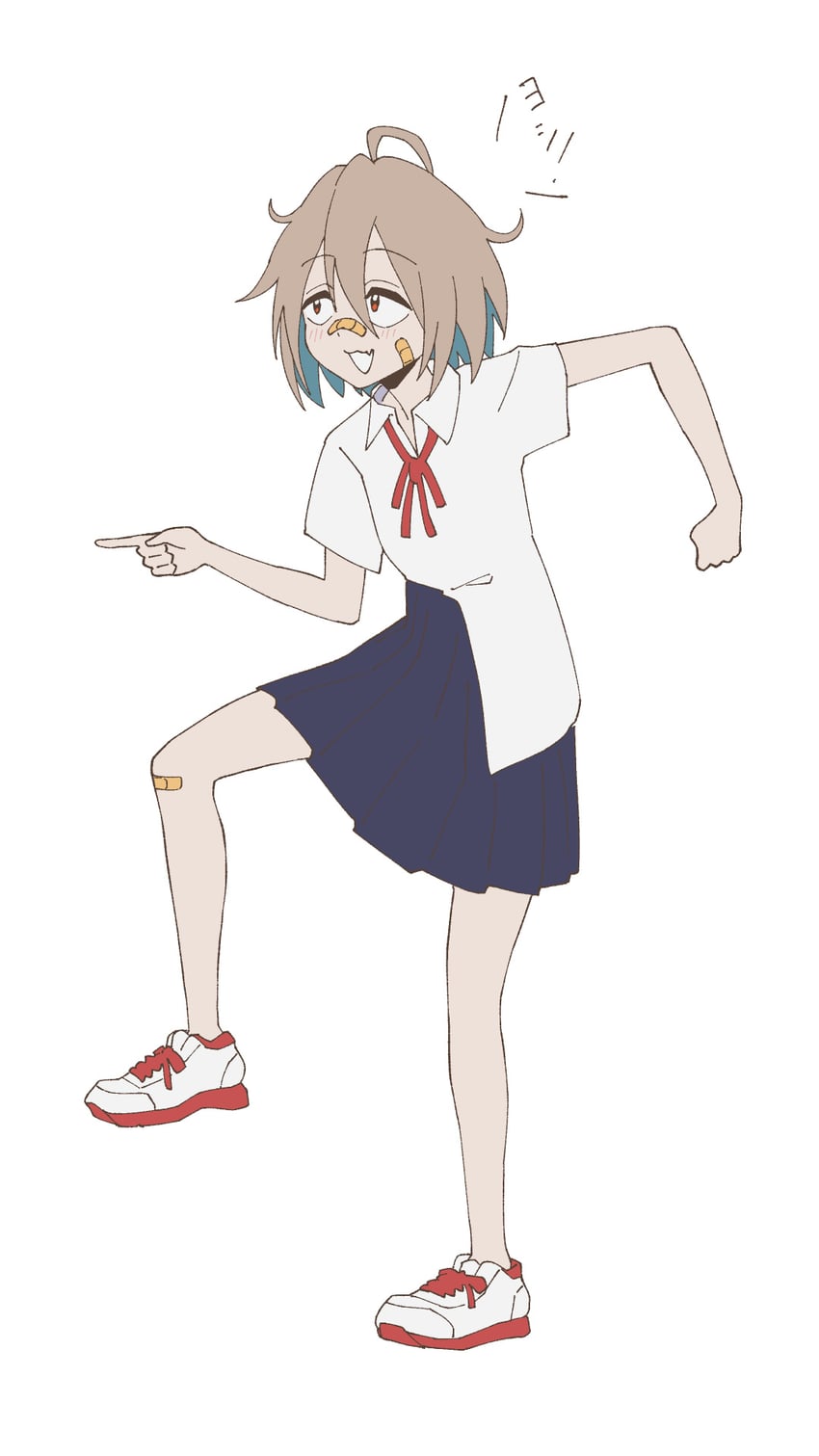yua serufu (do it yourself!! and 1 more) drawn by byackopath_(artist)