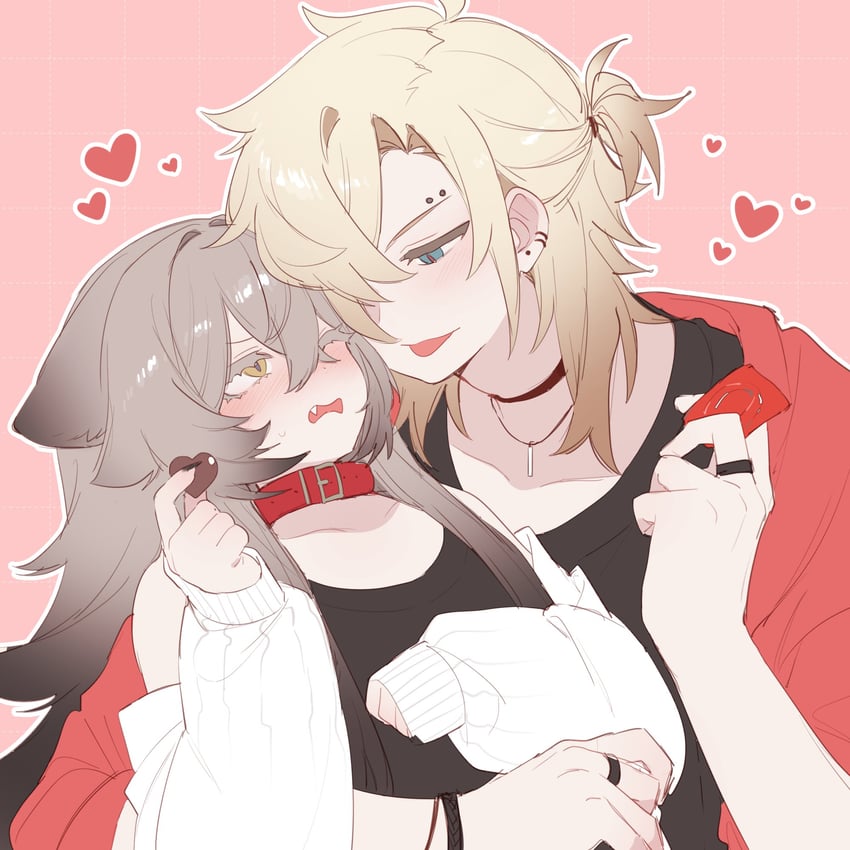 whitney and shoya (original and 1 more) drawn by kai_(drakkai10)