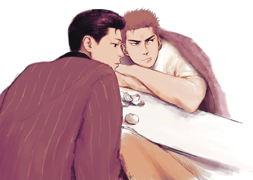 sakuragi hanamichi and mito youhei (slam dunk) drawn by k05062688