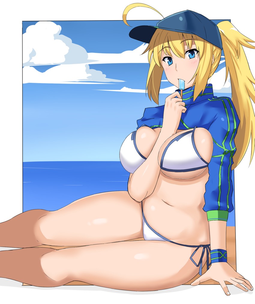 artoria pendragon and mysterious heroine xx (fate and 1 more) drawn by takara_joney