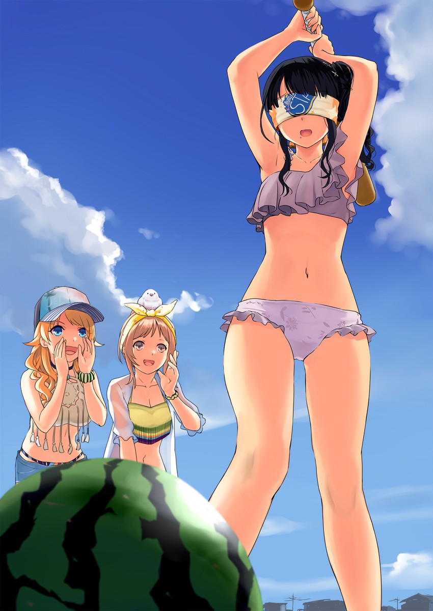 hachimiya meguru, sakuragi mano, and kazano hiori (idolmaster and 1 more) drawn by mizuki_(mizuki_ame)