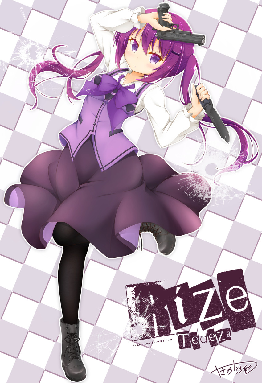 tedeza rize (gochuumon wa usagi desu ka?) drawn by yasaka_(astray_l)
