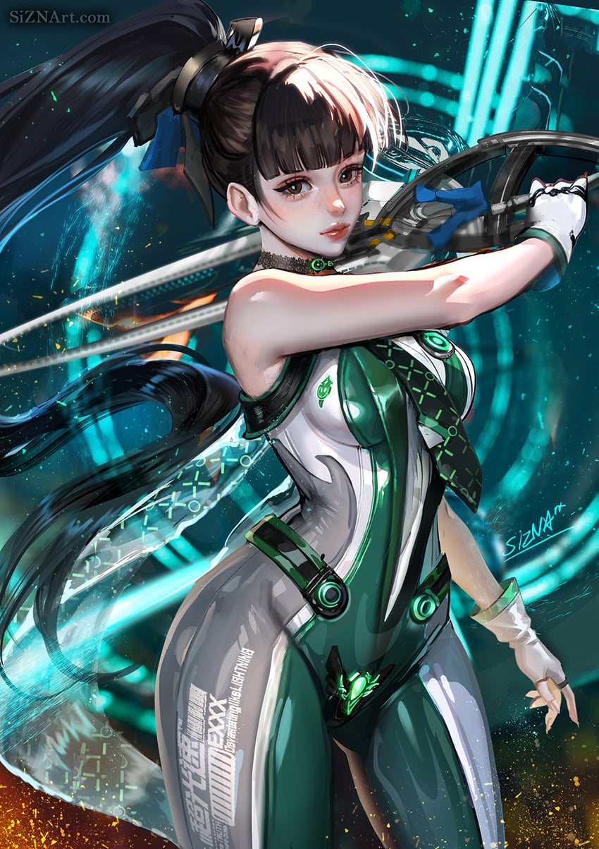 eve (stellar blade) drawn by sizna_(sangrde)