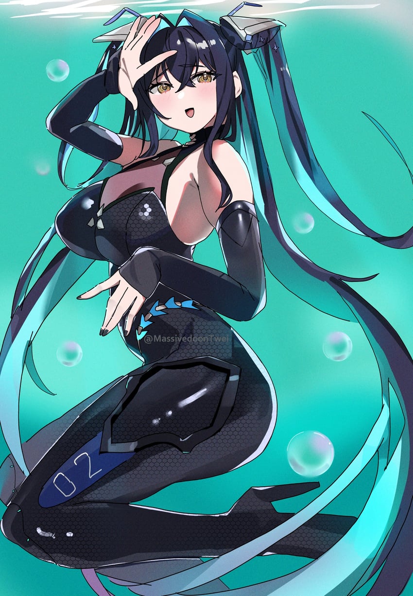 little mermaid (goddess of victory: nikke) drawn by massivedoontwei