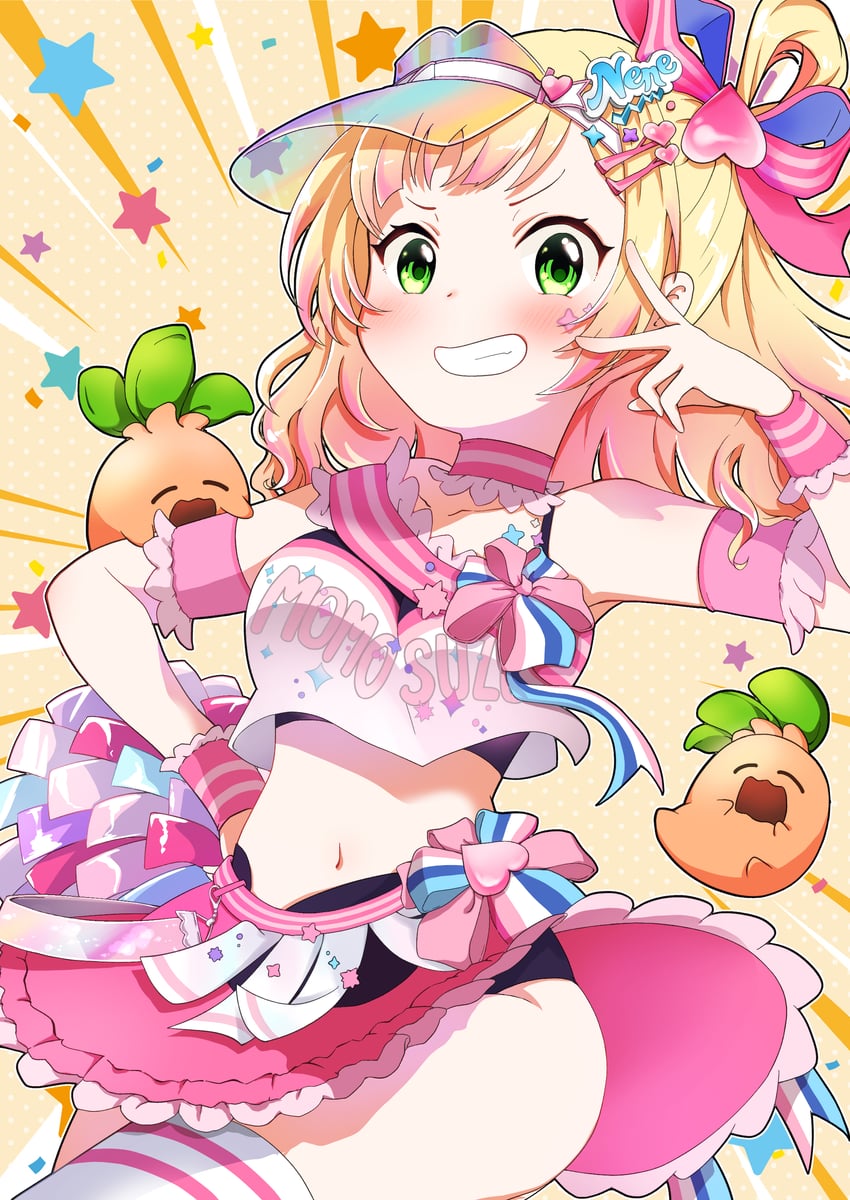 momosuzu nene and nekko (hololive) drawn by marie_(marie_cookie222)