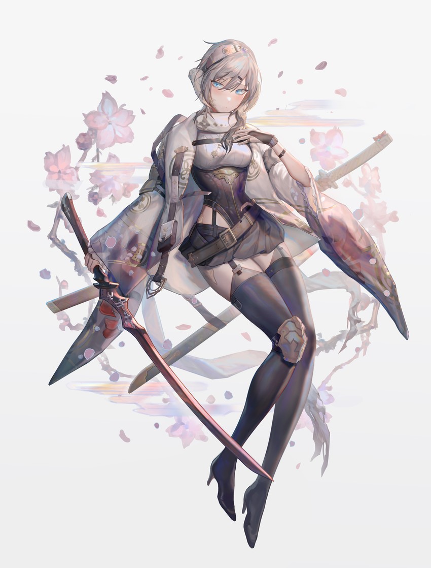warrior of light (final fantasy and 1 more) drawn by ajirui