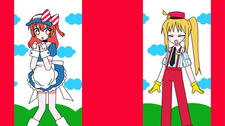 kita ikuyo and ijichi nijika (bocchi the rock! and 1 more) drawn by pgh628