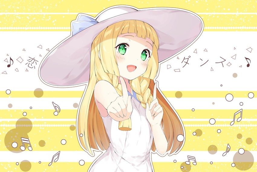 lillie (pokemon and 1 more) drawn by chitetan