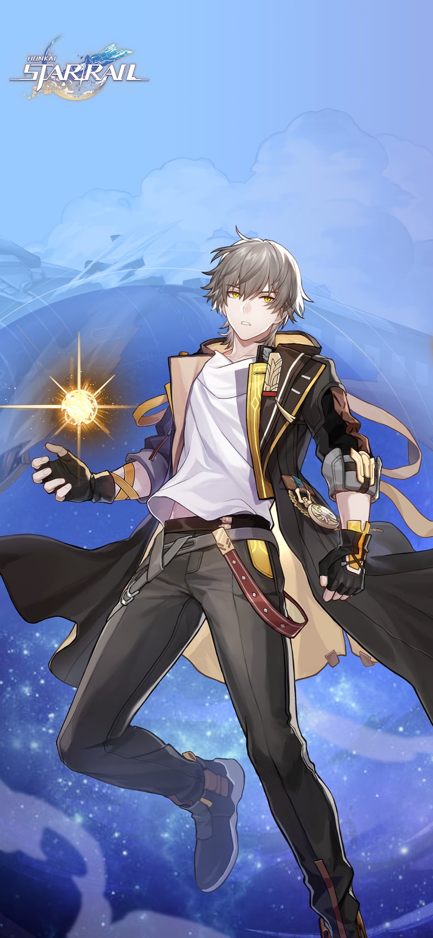 trailblazer and caelus (honkai and 1 more)