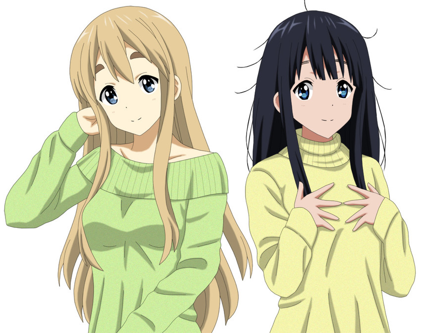 kotobuki tsumugi and kitashirakawa tamako (k-on! and 2 more) drawn by cp9a