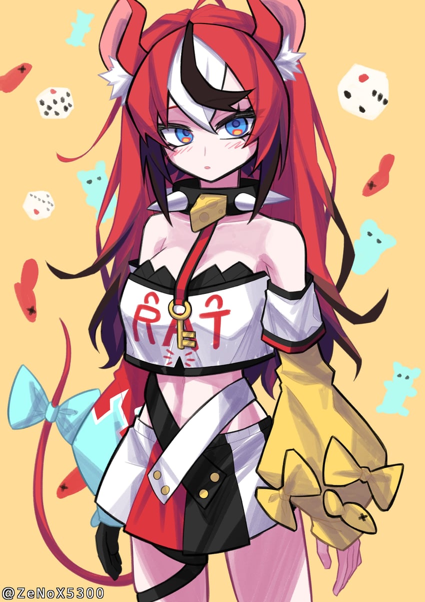 hakos baelz (hololive and 1 more) drawn by zenox5300