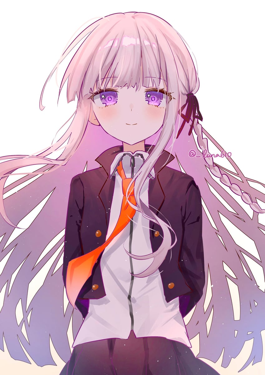 kirigiri kyoko (danganronpa and 1 more) drawn by luna_(luna610)
