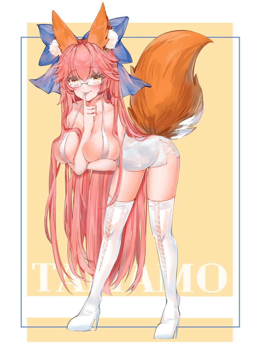 tamamo and tamamo no mae (fate and 1 more) drawn by yukineko1018
