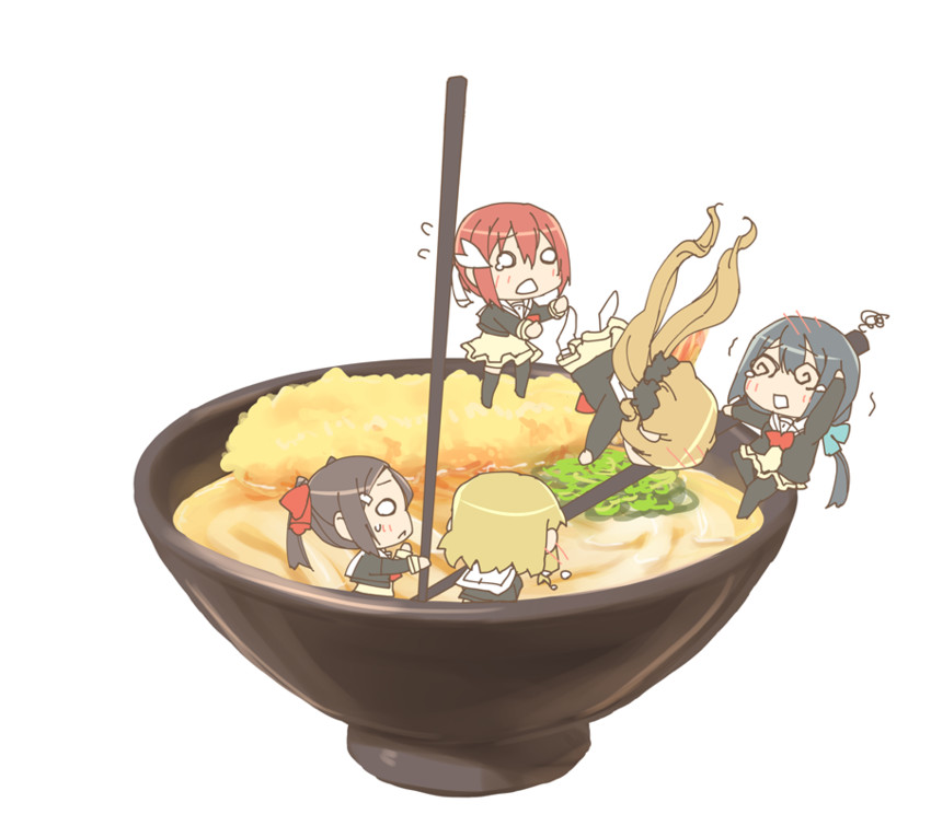 yuuki yuuna, tougou mimori, miyoshi karin, inubouzaki fuu, and inubouzaki itsuki (yuusha de aru and 1 more) drawn by null_e1000