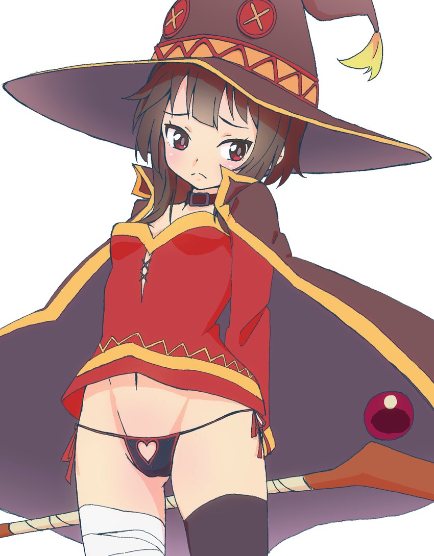 megumin (kono subarashii sekai ni shukufuku wo!) drawn by 5to_rai