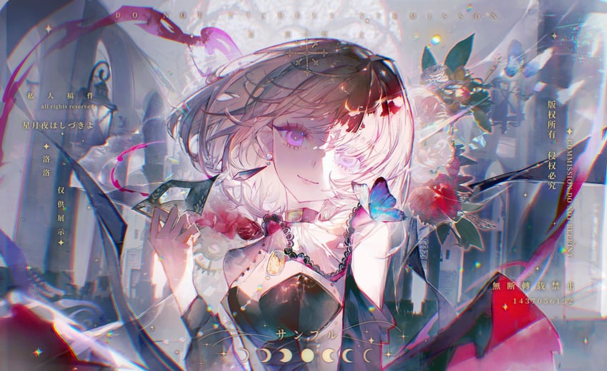 misumi uika and doloris (bang dream! and 1 more) drawn by jiuyujianbaishi