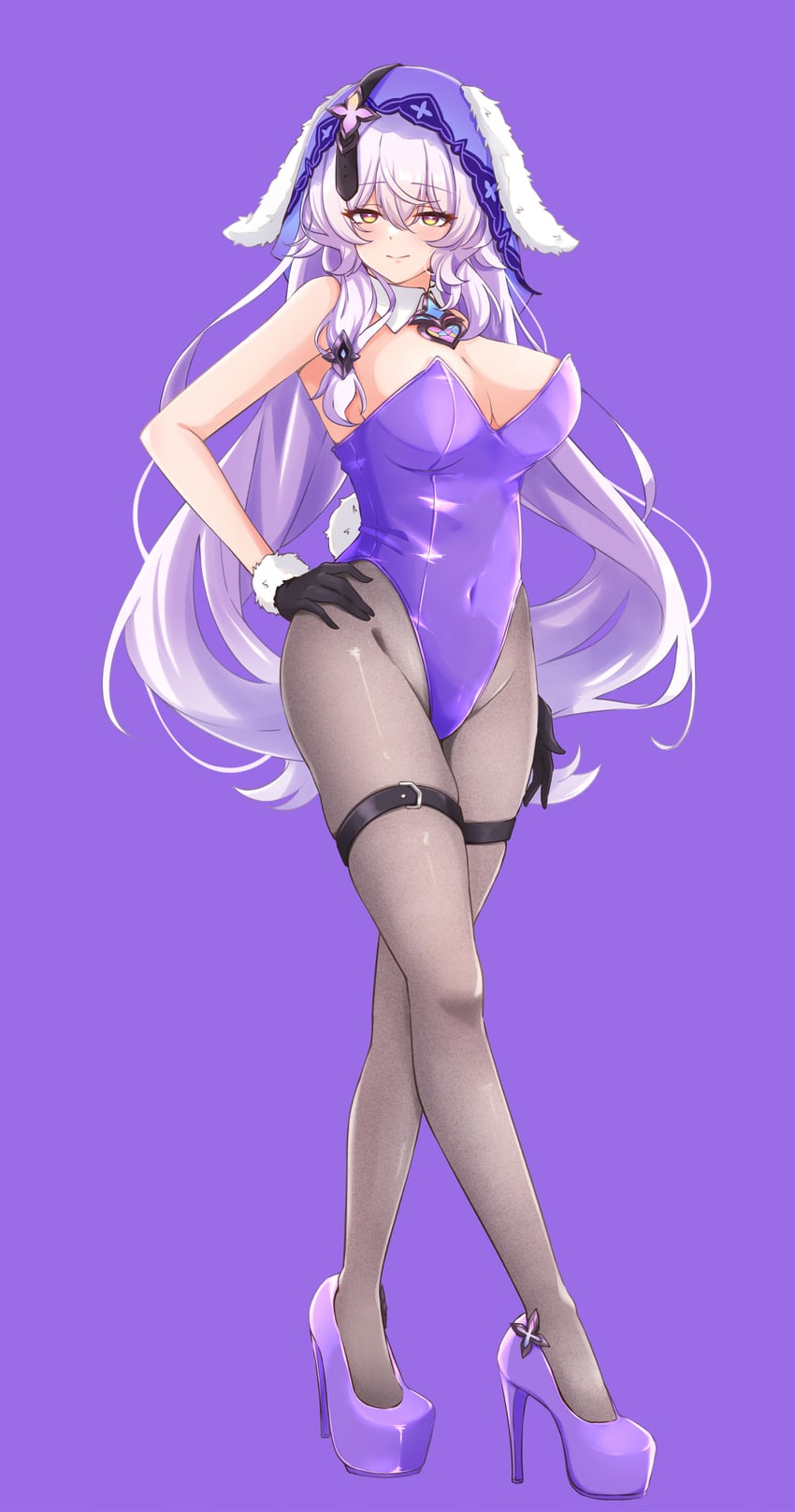 black swan (honkai and 1 more) drawn by tsunakanten