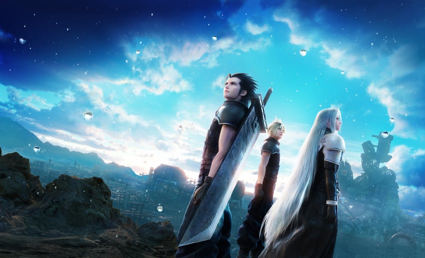 cloud strife, sephiroth, and zack fair (final fantasy and 2 more)