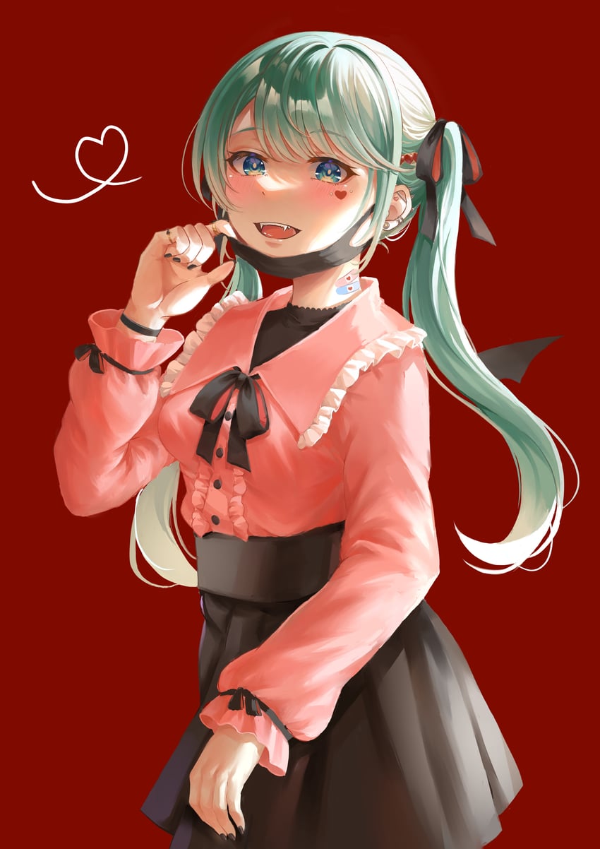 hatsune miku (vocaloid and 1 more) drawn by bakamostro