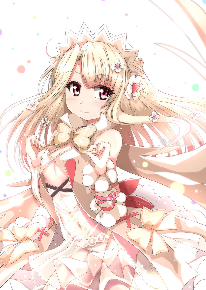 illyasviel von einzbern (fate and 2 more) drawn by haku_(grimjin)