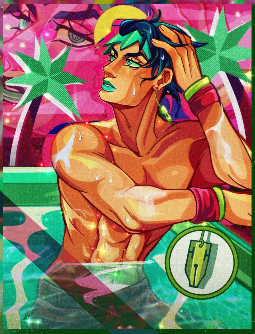 kishibe rohan (jojo no kimyou na bouken and 1 more) drawn by arizuume