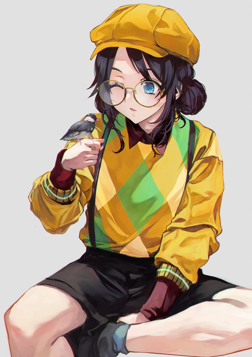 mitsumine yuika (idolmaster and 1 more) drawn by otsudou